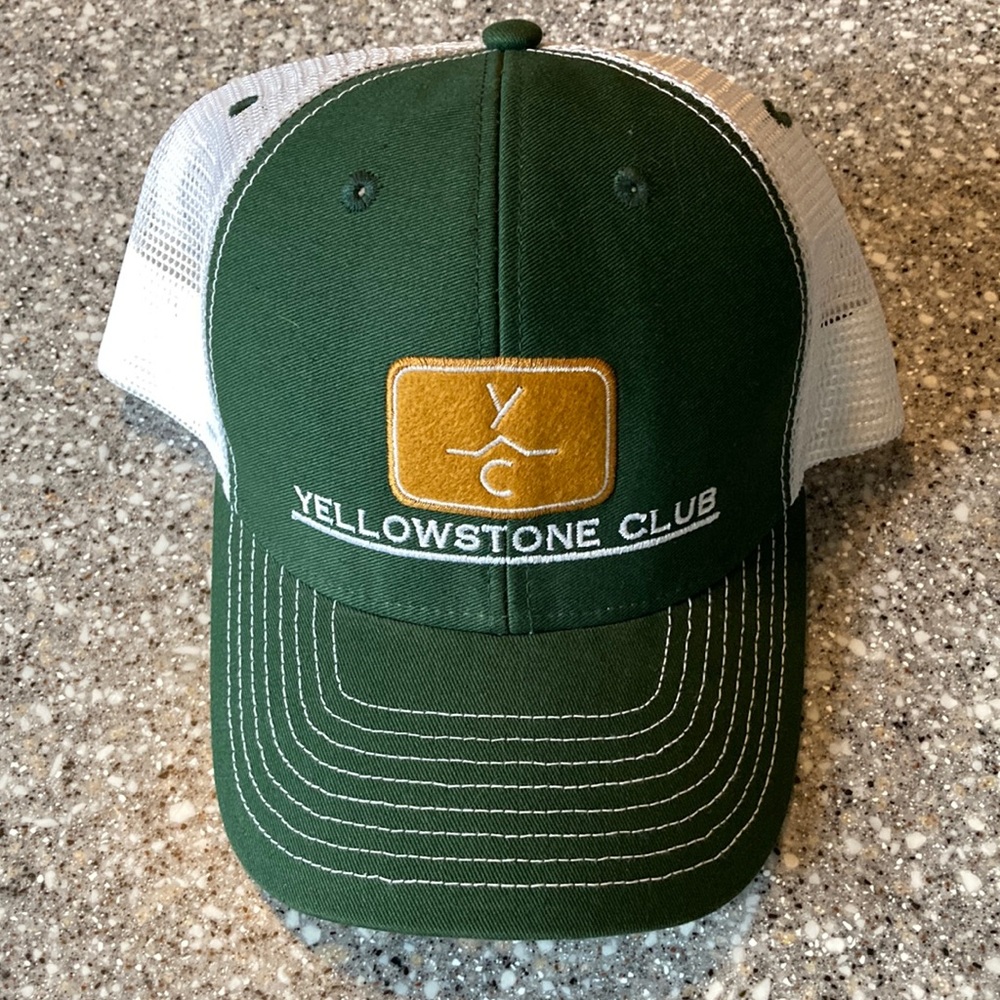 Yellowstone Club Hat YC adjustable mesh Snapback